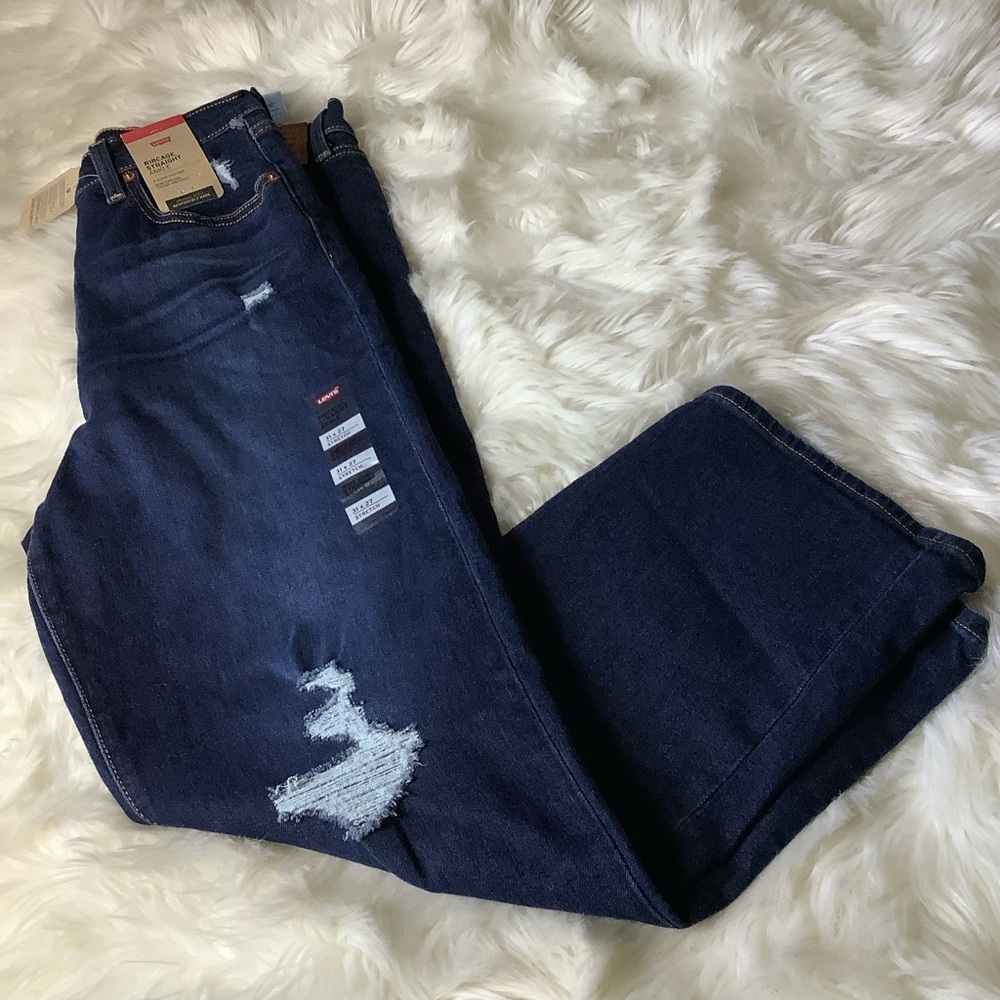 Levi's Women's Ribcage Straight Ankle Jeans Size 31 NWT Button Fly 27" Inseam - Picture 13 of 16